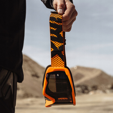 Gogle IMX ENDURANCE Flip Orange Gloss - 2 Szyby