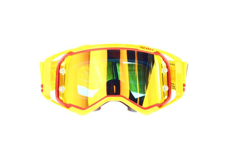 Gogle Scott Prospect czerwony/żółty Motocross Enduro NOWE 2021