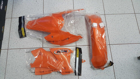 Acerbis PLASTIK KIT KOMPLETT pasuje do KTM SX / SXF 2003 - 2004