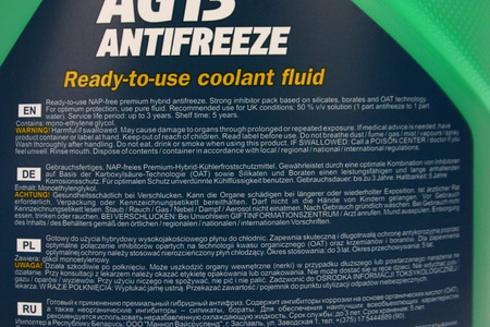 Mannol płyn do chłodnic AG13 zielony 5L