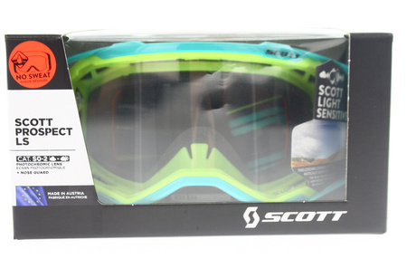 Gogle Scott Prospect LS błętkitny/żółty Motocross Enduro NOWE 2022