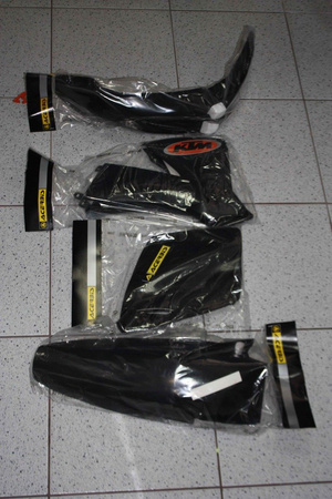 Acerbis Plastik Kit Komplett passt zu KTM EXC-F 400/530/450/500 2003
