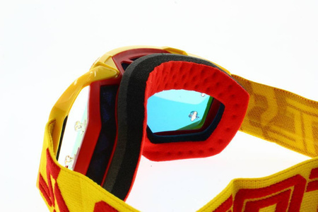 Gogle Scott Prospect czerwony/żółty Motocross Enduro NOWE 2021