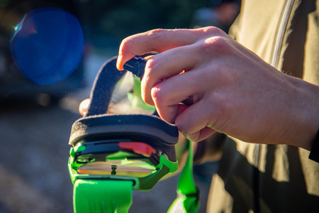 Muc-Off 214-1 - Preparat zapobiegający parowaniu wizjera antifog / niewidzialna wycieraczka - 32ml - Anti-Fog Treatment