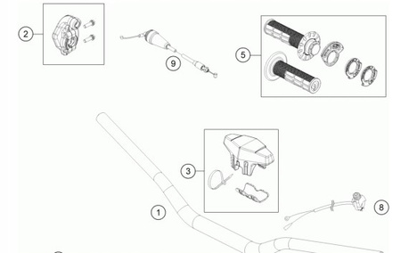 OBUDOWA OSŁONA ROLGAZU KTM SX 50-85 125