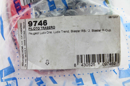 Vicma Rücklicht für Peugeot Ludix Blaster 50 NEU 8430525097469