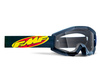 GOGLE FMF JUNIOR POWERCORE BLACK - SZYBA CLEAR