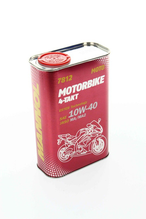 Mannol 7812 Motorbike 4-Takt 10W-40 1L MA2
