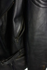 Akito Motorradjacke mit Protektoren Tourenjacke Natur echt Lederjacke Größe L