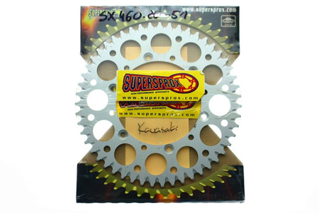 Ritzel Kettenrad Alu 51Z für Kawasaki KXF 250/450 2004-2017  Supersprox Neu