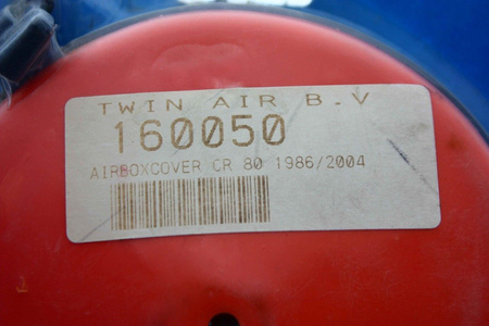 Twin Air Airbox Air Box Wash Cover For Honda CR80 1986-2002 CR85 2003-2010