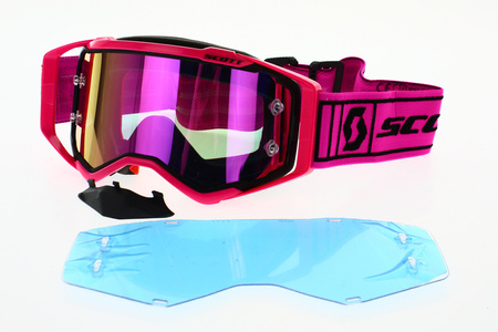 Gogle Scott Prospect czarny/różowy Motocross Enduro NOWE 2022