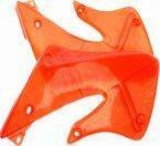 Nowy Owiewki chłodnicy Honda CR Ghost czerwone 97