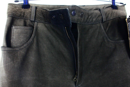 Büse Nubik Natur echt Lederhose Größe:50 NEU