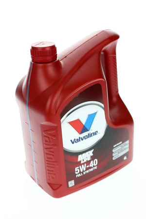 Nowy/ Valvoline MAXLIFE SAE 5W40 syn 4L
