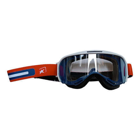 Gogle Ariete WABI Cafe Racer / MTB styl, anty fog, 100% produkcja Włochy