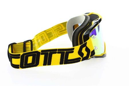 Gogle Scott Fury ZOLTY CZARNY Motocross Enduro Downhill NEU 2020