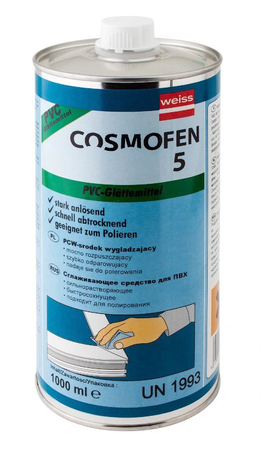 COSMOFEN 5 COSMO CL-300.110 Środek czyszczący do PVC, silnie częściowo rozpuszczający