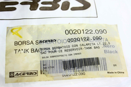 Tankrucksack mit Magnet erweiterbar 22,5 Liter