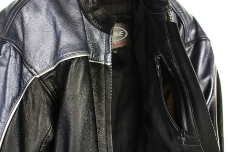 Büse Motorradjacke mit Protektoren Tourenjacke Natur echt Lederjacke Größe 52