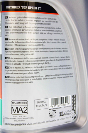 TOP SPEED 4T 15W/50 1L