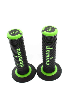 Manetki Domino czarno - zielone X-treme