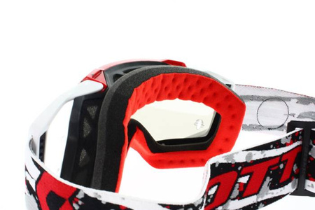 Gogle Scott Prospect ETHIKA czarny/czerwony Motocross EDYCJA LIMITOWANA 2021