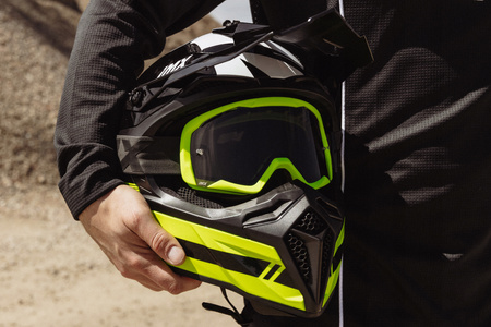 GOGLE IMX ENDURANCE YELLOW - SZYBA DARK + CLEAR