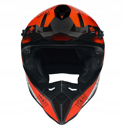 Kask na Crossa Quad ENDURO IMX FMX-02 ORANGE S