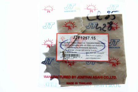 JT Sprockets Ritzel 15 Zähne Teilung 428 Honda CR80/85 JTF1257.15 NEU