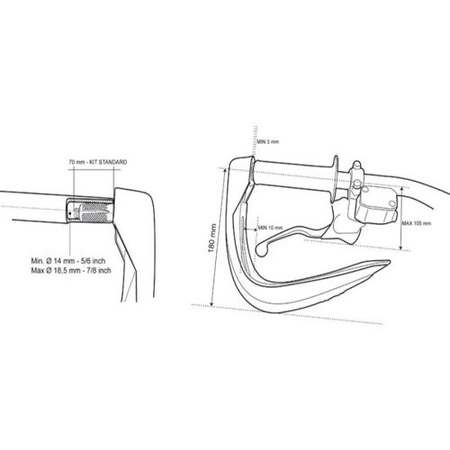 Handbary Dual Road czarne