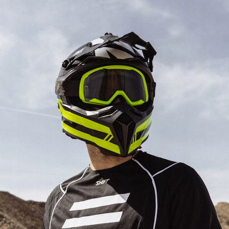 GOGLE IMX ENDURANCE YELLOW - SZYBA DARK + CLEAR
