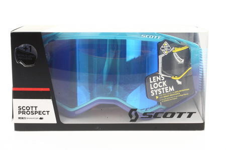 Gogle Scott Prospect niebieski/biały Motocross Enduro NOWE 2022