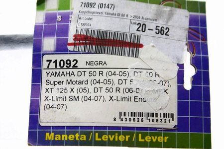 Hebelarm Zug links DERBI SENDA DRD 50 2002-2003, Yamaha DT 50R 2004-2005 NEU