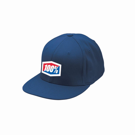 100% Flexfit Czapka z daszkiem Niebieska L / XL