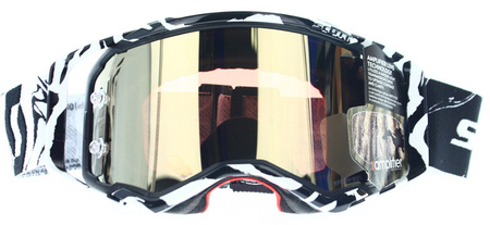 Gogle Scott Prospect AMPLIFIER czarny/biały Motocross Enduro EDYCJA LIMITOWANA