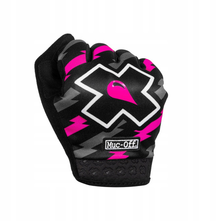 Rękawice Muc-Off Rider MX/MTB Bolt black/pink S