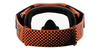 Oakley gogle Airbrake MX pomarańczowe Clear