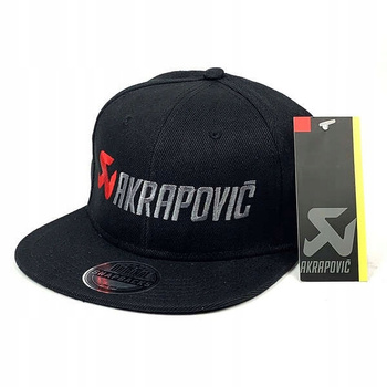 CZAPKA Z DASZKIEM AKRAPOVIC BASEBALL CAP FLAT