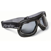 Gogle Ariete Vintage skóra naturalna 100% produkcja Włochy