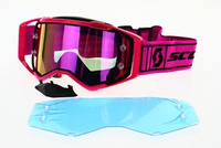 Gogle Scott Prospect czarny/różowy Motocross Enduro NOWE 2022