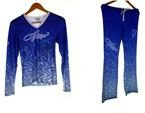 Thor Pyjama Damen Girls MX Fan 100% motocross enduro Größe S NEU