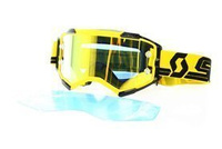 Gogle Scott Fury ZOLTY CZARNY Motocross Enduro Downhill NEU 2020