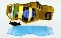 Gogle Scott Prospect zółty/żółty Motocross Enduro NOWE 2022