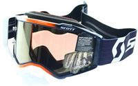 Gogle Scott Prospect AMPLIFIER niebiesko/pomarańczowy  Motocross Enduro Żółta szybka