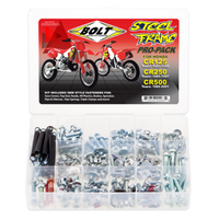 BOLT USA zestaw śrub Pro Pack Honda CR 125 250 500 na stalowej ramie