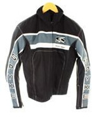 Motorrad / Roller Jacke mit Ellbogenschützer Schulternschützer