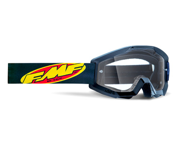 GOGLE FMF JUNIOR POWERCORE BLACK - SZYBA CLEAR