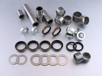 BEARING WORX Zestaw naprawczy zestaw do łącznika wahacza pasuje do  KTM SX/SXF 11-20 FE/FC/TE 14-20 (27-1180)