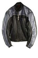 Büse Motorradjacke mit Protektoren Tourenjacke Natur echt Lederjacke Größe 52